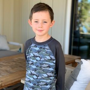 Boys Swim Rash Guard